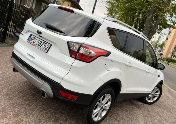 Ford Kuga cena 61700 przebieg: 198555, rok produkcji 2017 z Olsztynek małe 704
